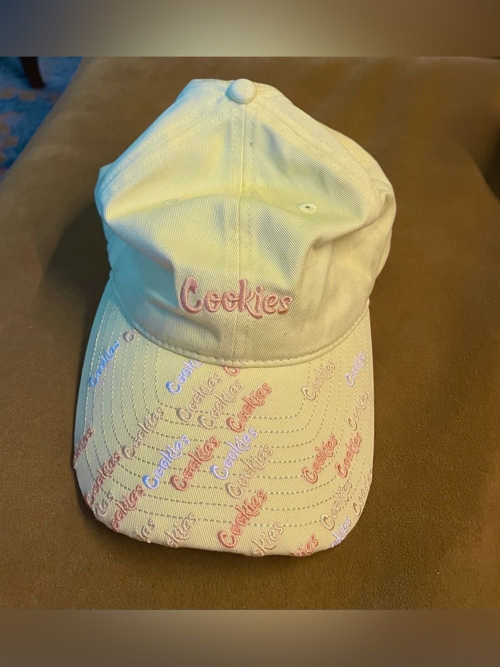 Cookies Brand Hat Baseball Cap Style Adjustable Yellow